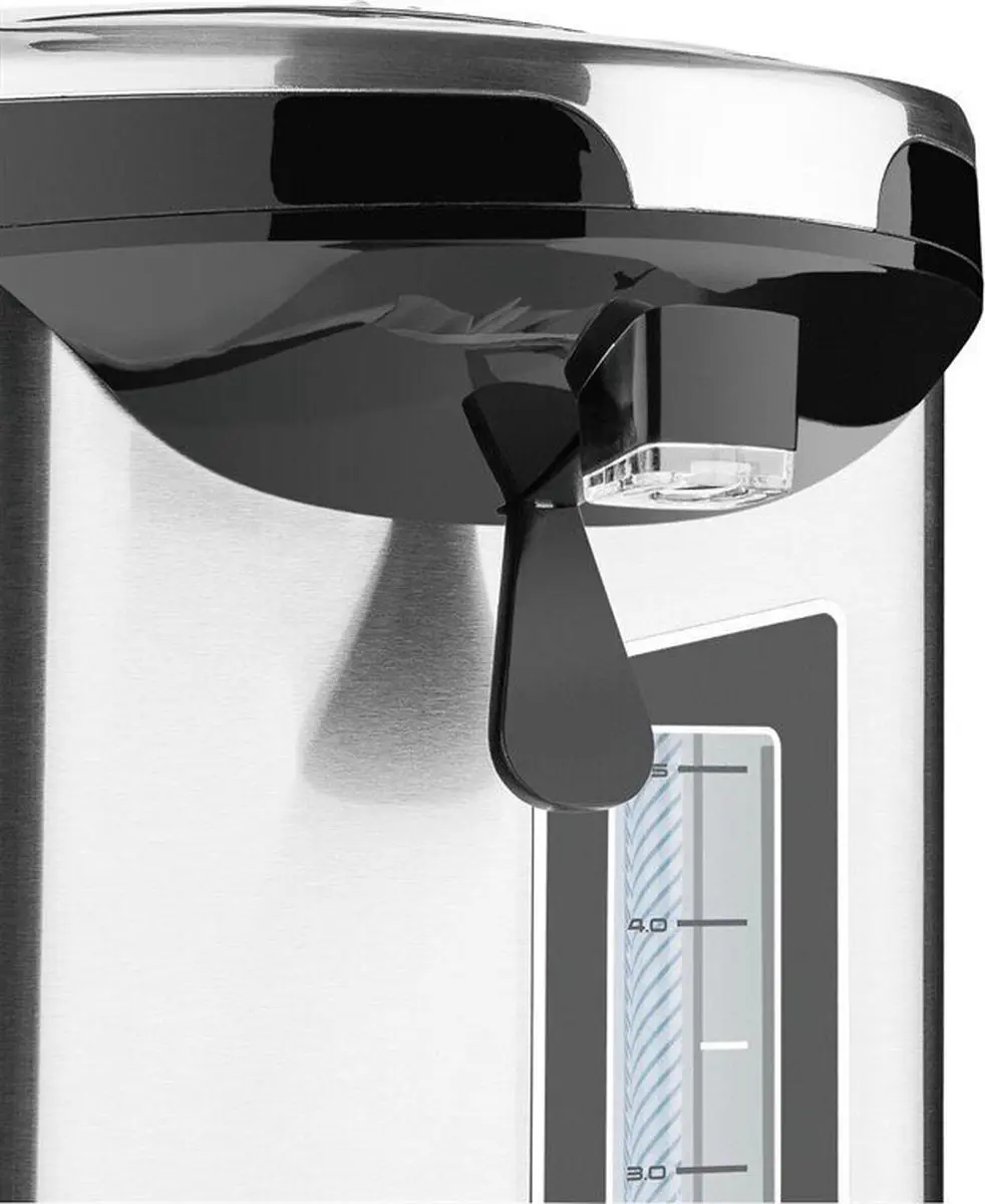 Buffalo HF155 Heetwaterdispenser 4,7L - Zilver/Zwart