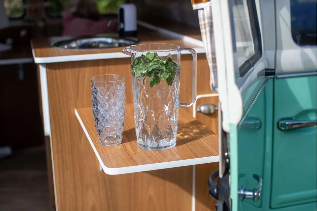 Koziol Crystal Karaf 1,6L - 5 Stuks
