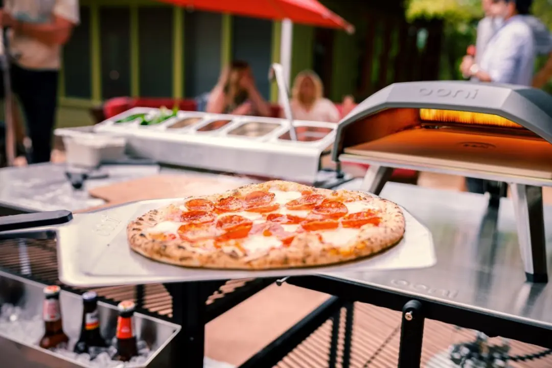 Ooni Koda Gas Pizza Oven 34cm - Zwart/Zilver