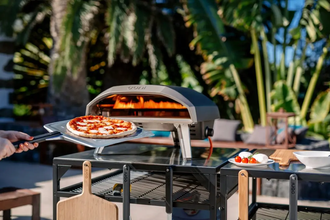 Ooni Koda Gas Pizza Oven 34cm - Zwart/Zilver