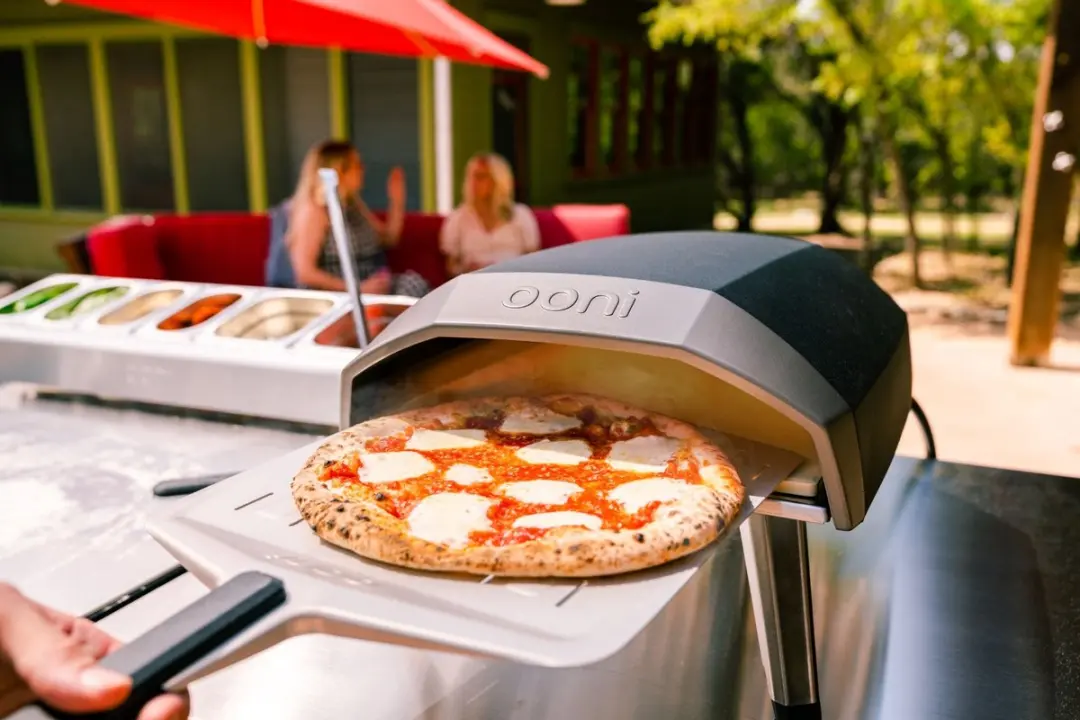 Ooni Koda Gas Pizza Oven 34cm - Zwart/Zilver