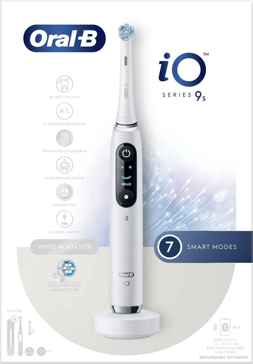 Oral-B iO 9S Tandenborstel - Wit