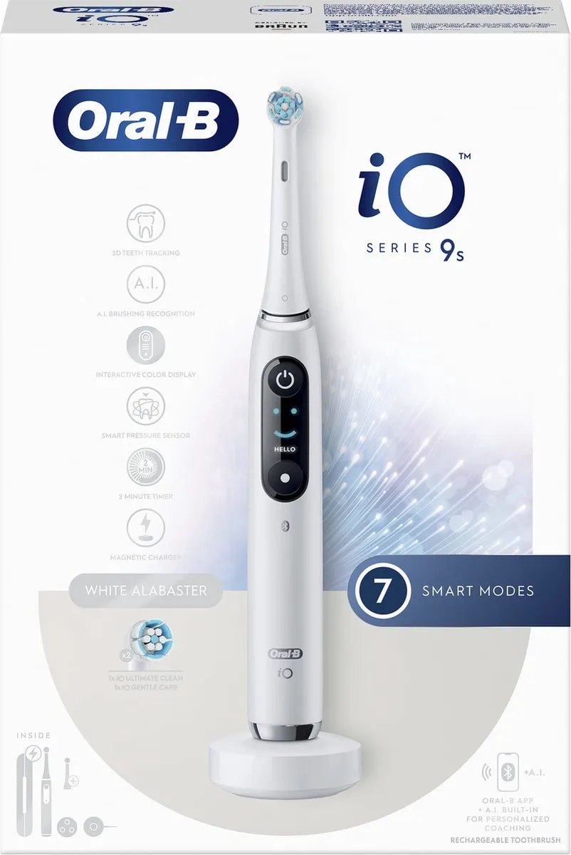 Oral-B iO 9S Tandenborstel - Wit