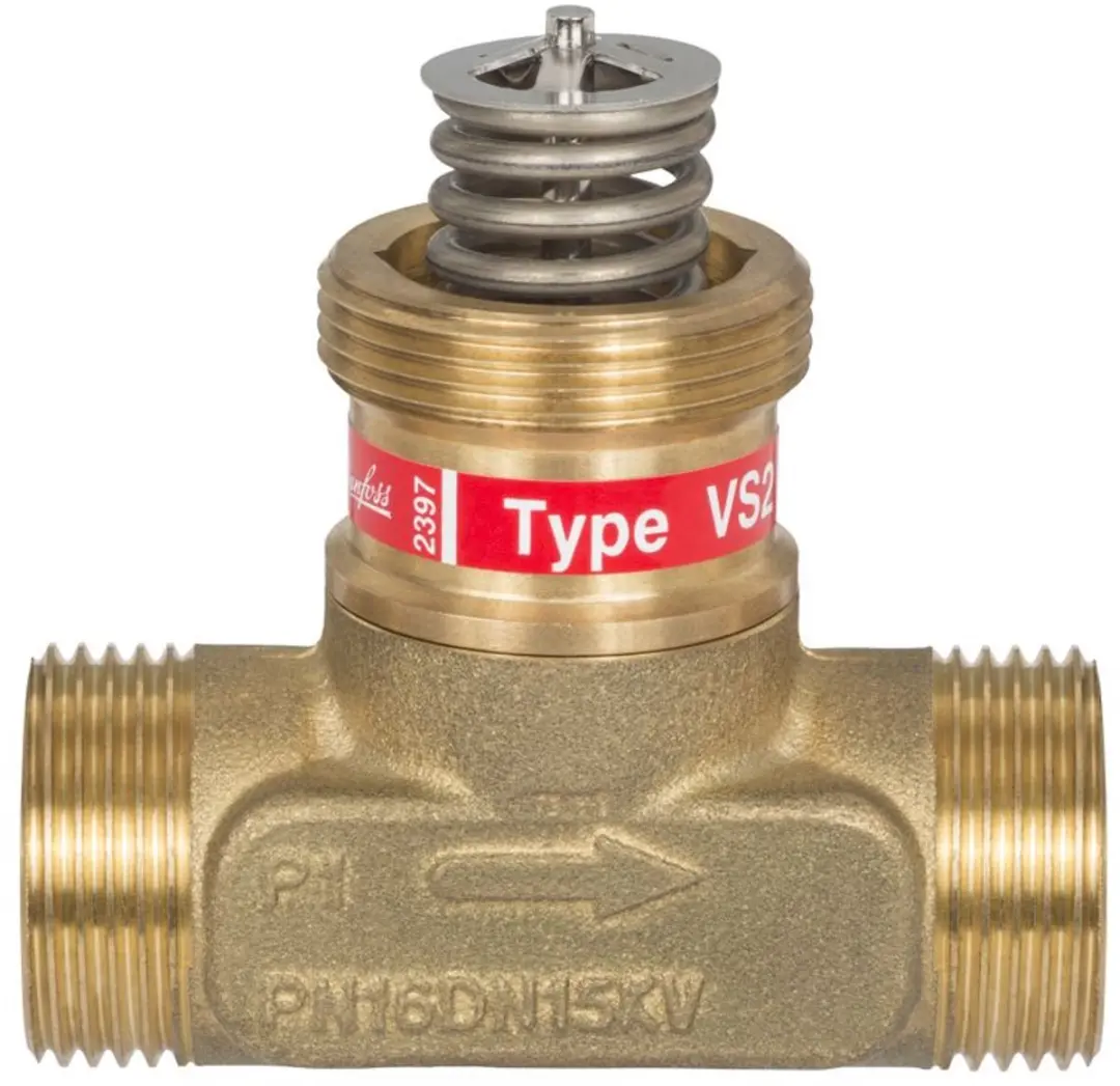 Danfoss VS2 DN15 Rechte Doorlaatklep Kvs 1,6