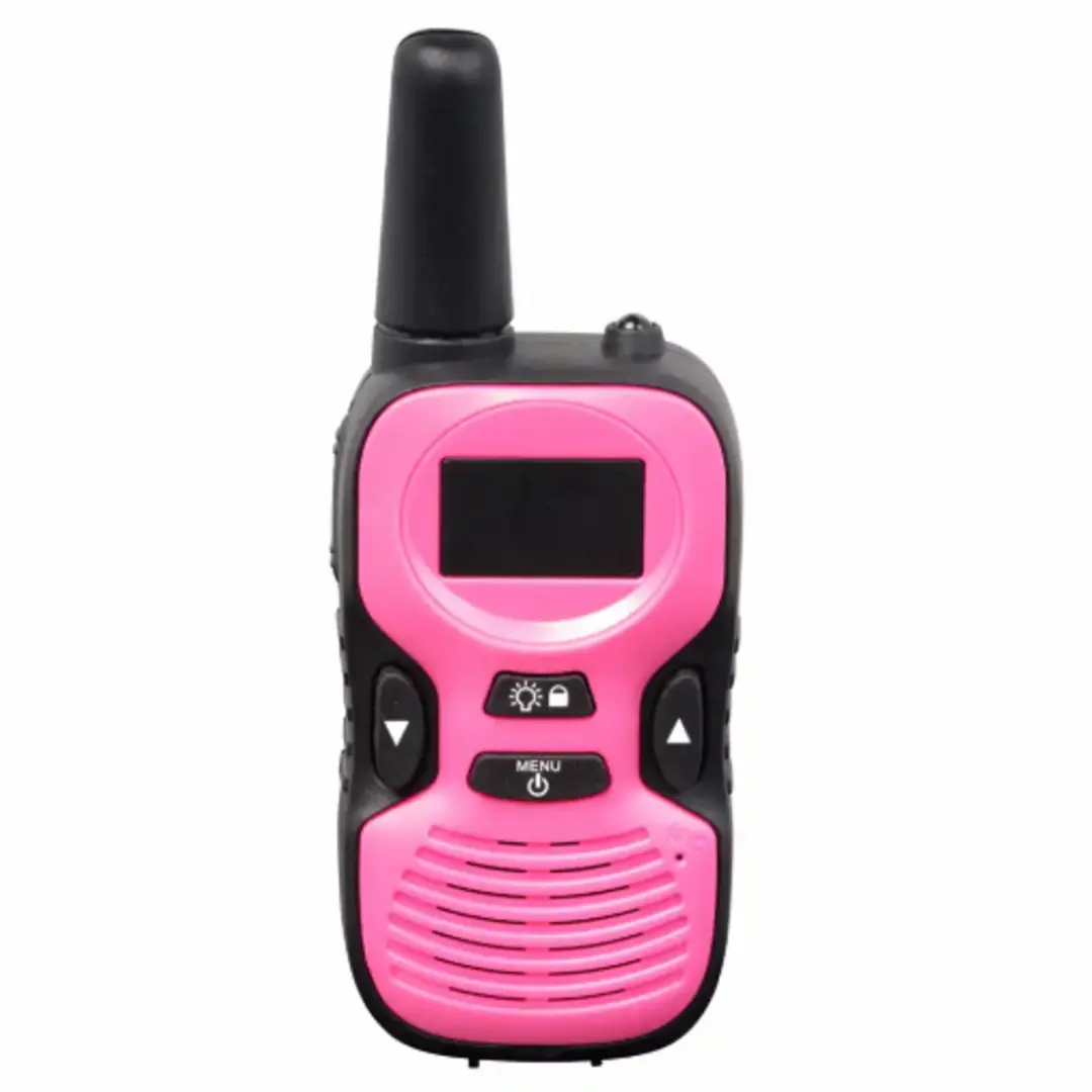 Denver WTK441 Walkietalkies - 2 Stuks - Roze & Blauw - 8 Kanalen