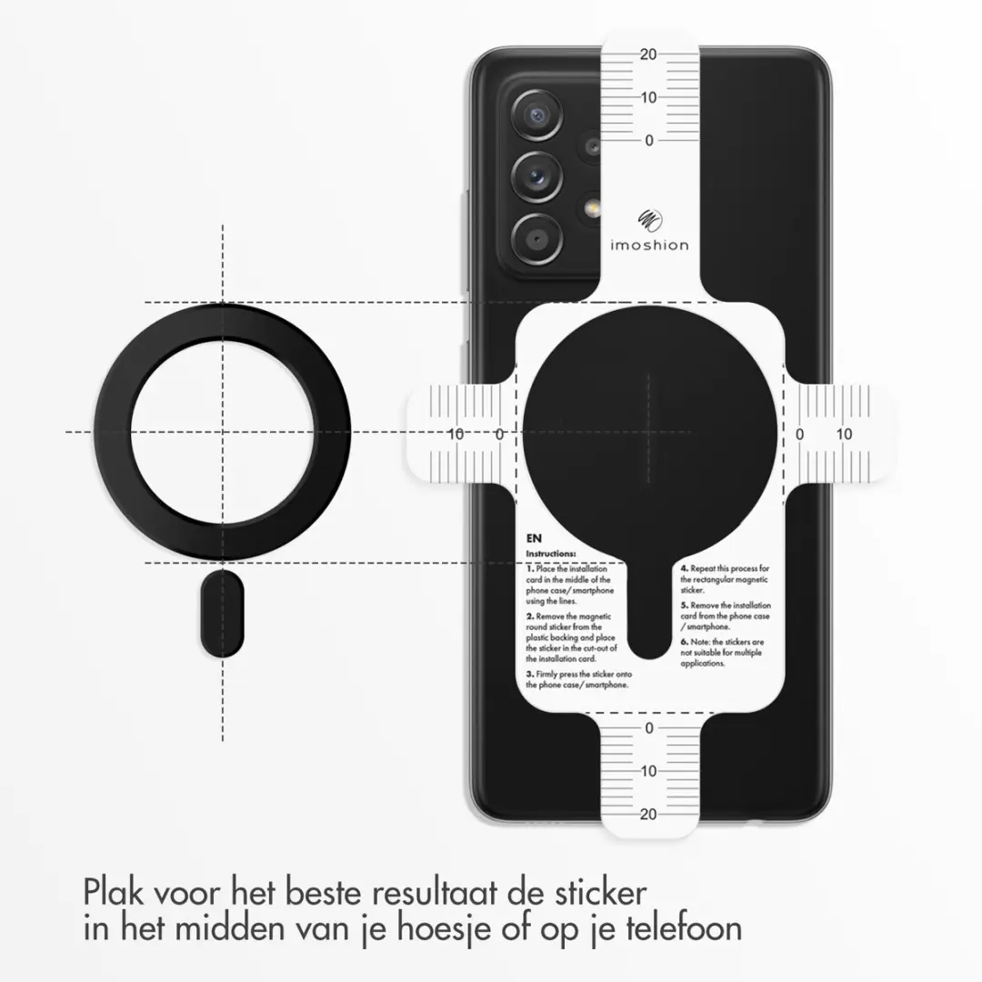 imoshion Magnetische Sticker SH00055093 - MagSafe - Zwart