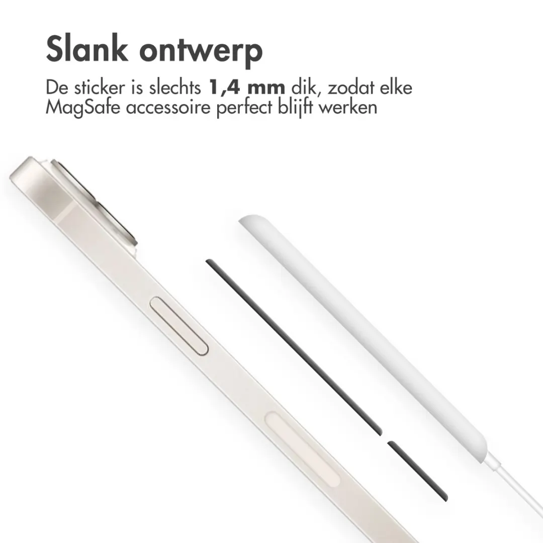 imoshion Magnetische Sticker SH00055093 - MagSafe - Zwart