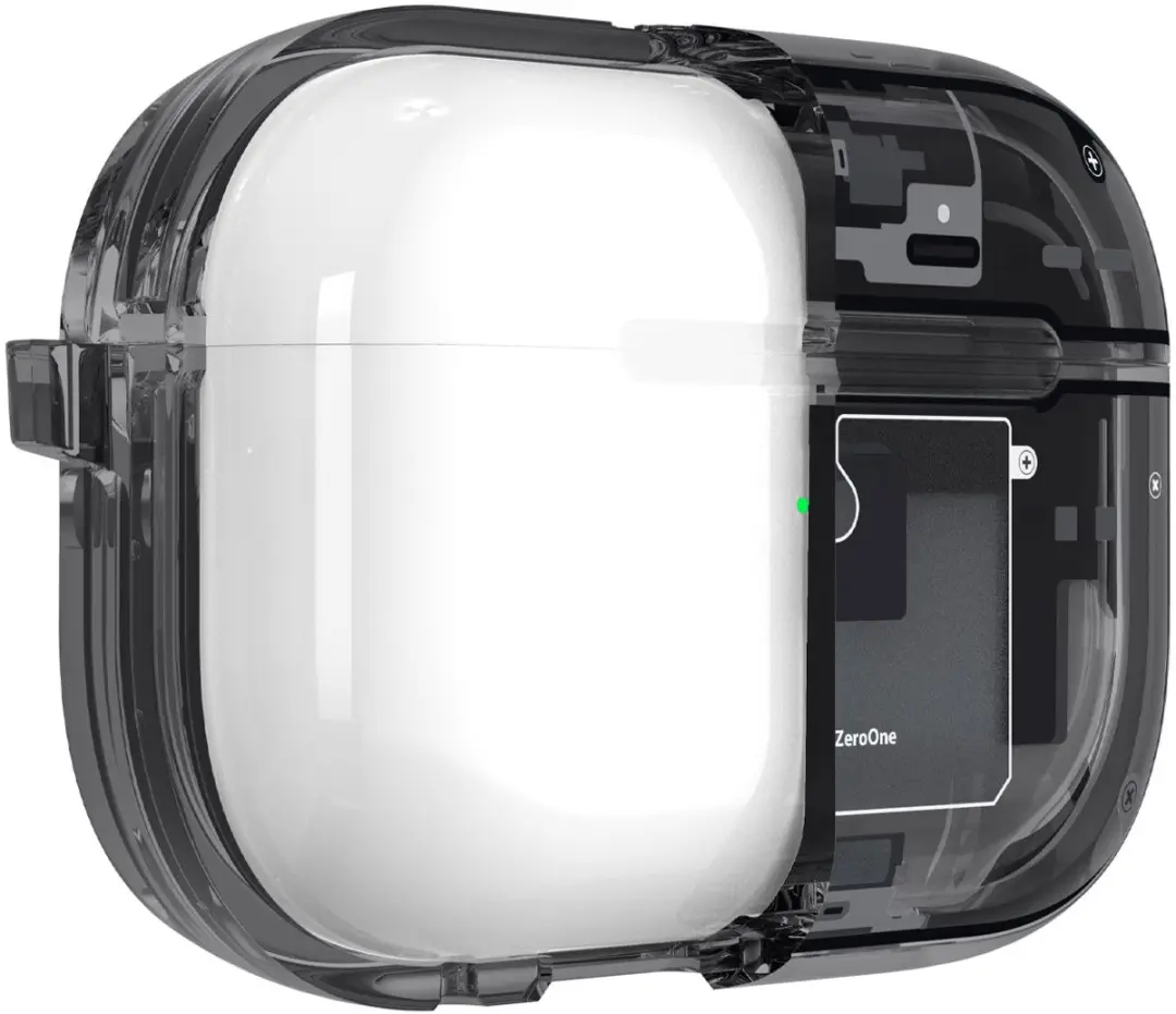 Spigen Ultra Hybrid Hoesje AirPods Pro 2 - Transparent - afbeelding 6 van 6