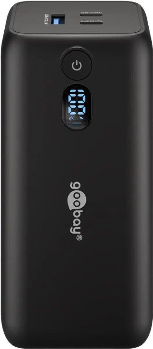 Goobay Laptop Power Bank 20000mAh - 65W - 3x USB