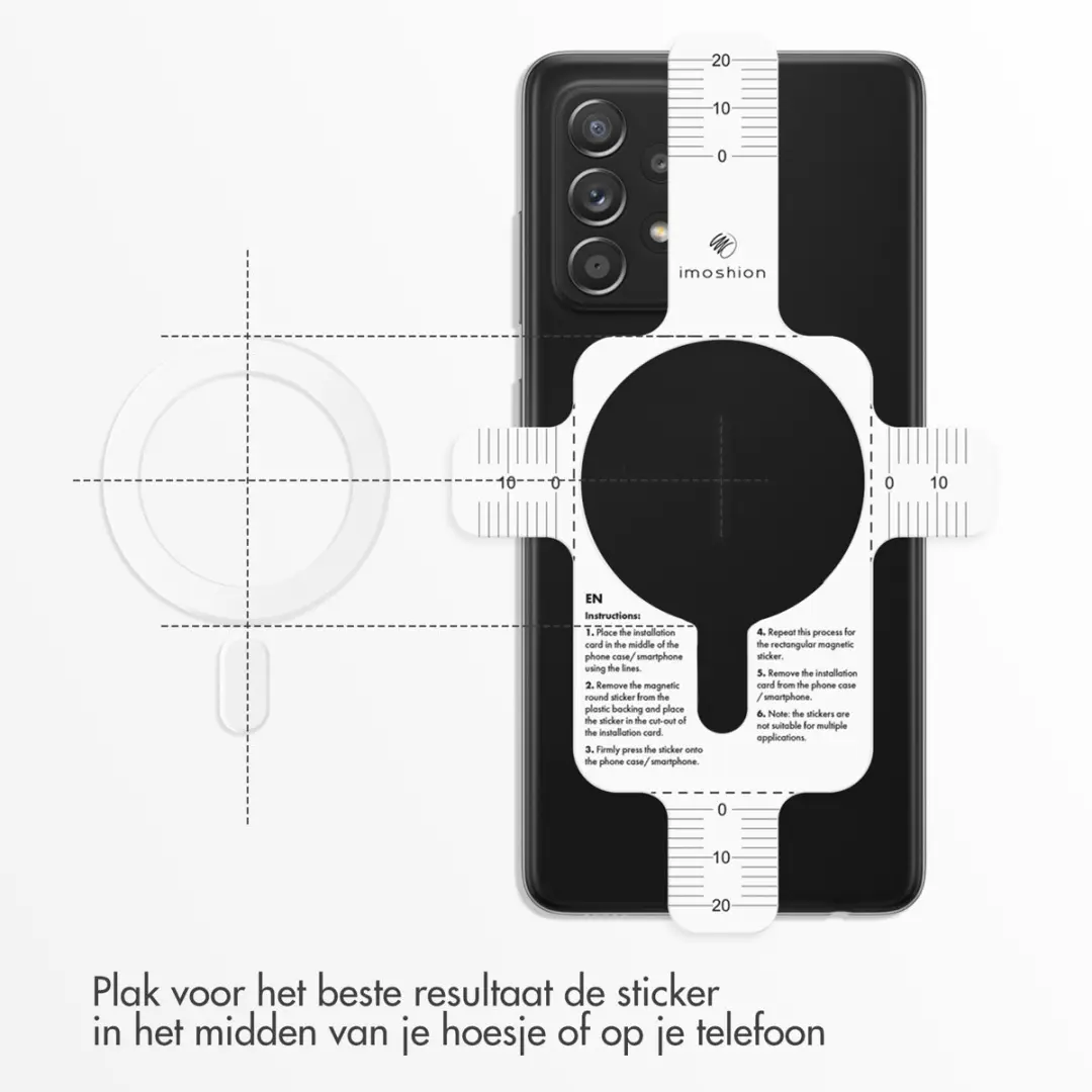 imoshion Magnetische Sticker SH00055095 - MagSafe - Wit