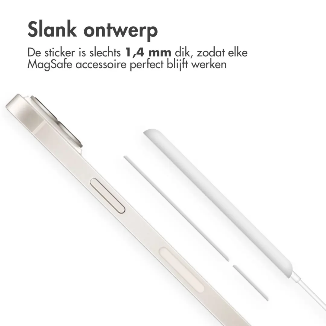 imoshion Magnetische Sticker SH00055095 - MagSafe - Wit - afbeelding 6 van 6