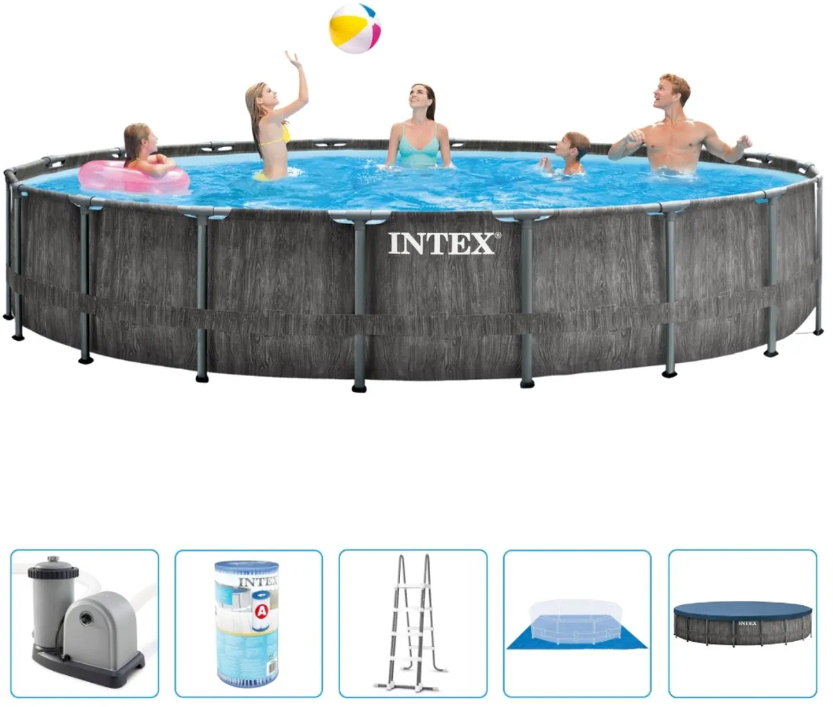 Intex Prism Frame 26744GN Opzetzwembad