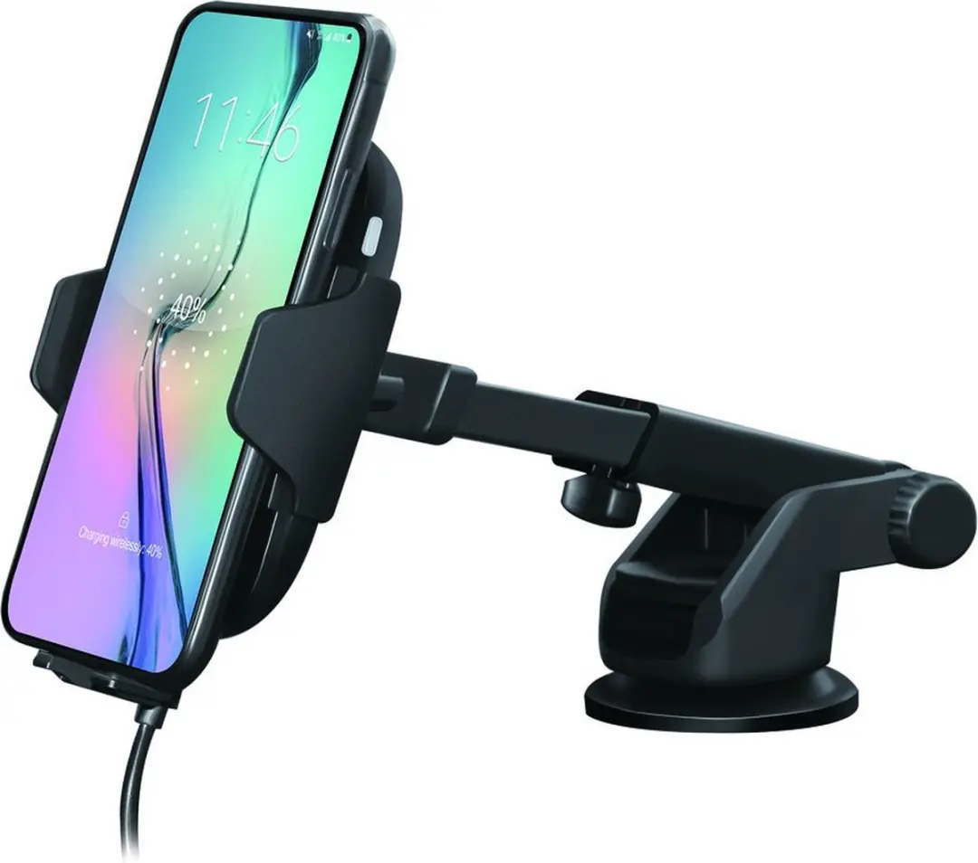 ACT AC9010 Automatische Smartphone Houder - Zwart