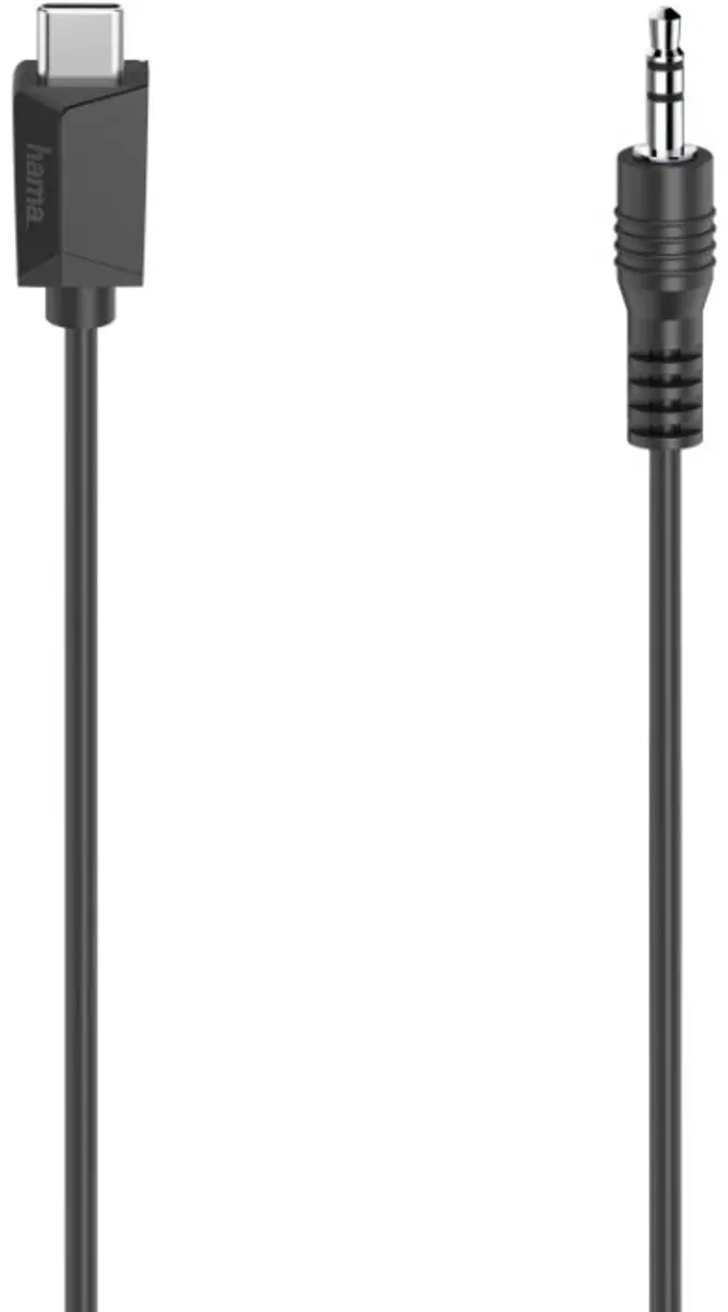 Hama Audiokabel USB-C naar 3,5mm Jack 0,75m
