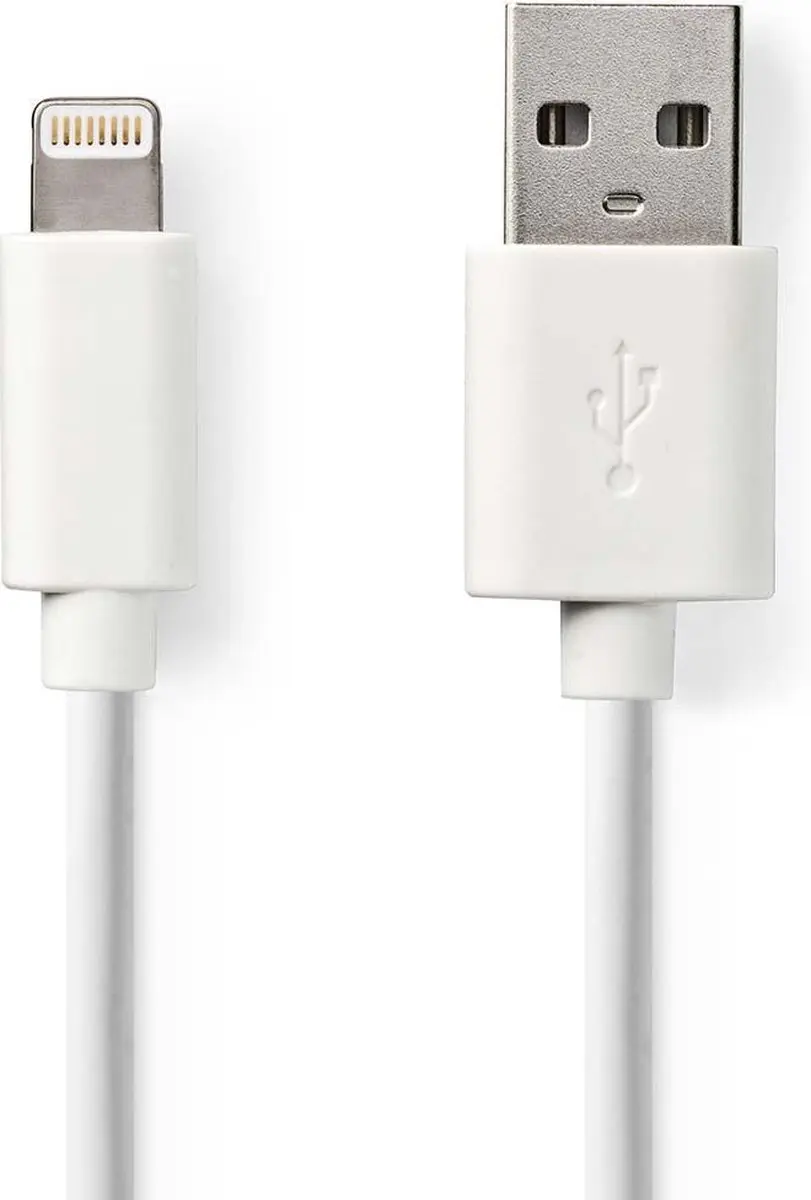 Nedis CCGP39300WT20 Lightning USB-A Kabel 2m