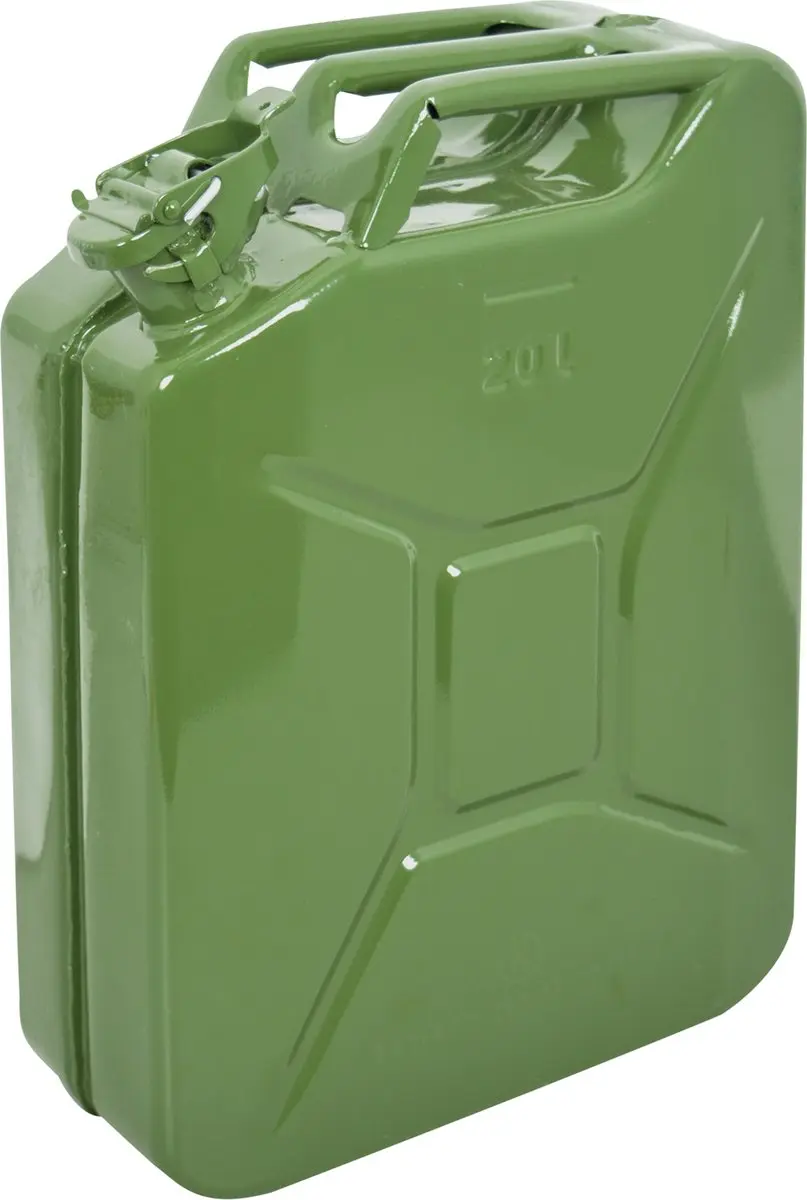 Carpoint Benzinekan Metaal 20L - Groene kleur