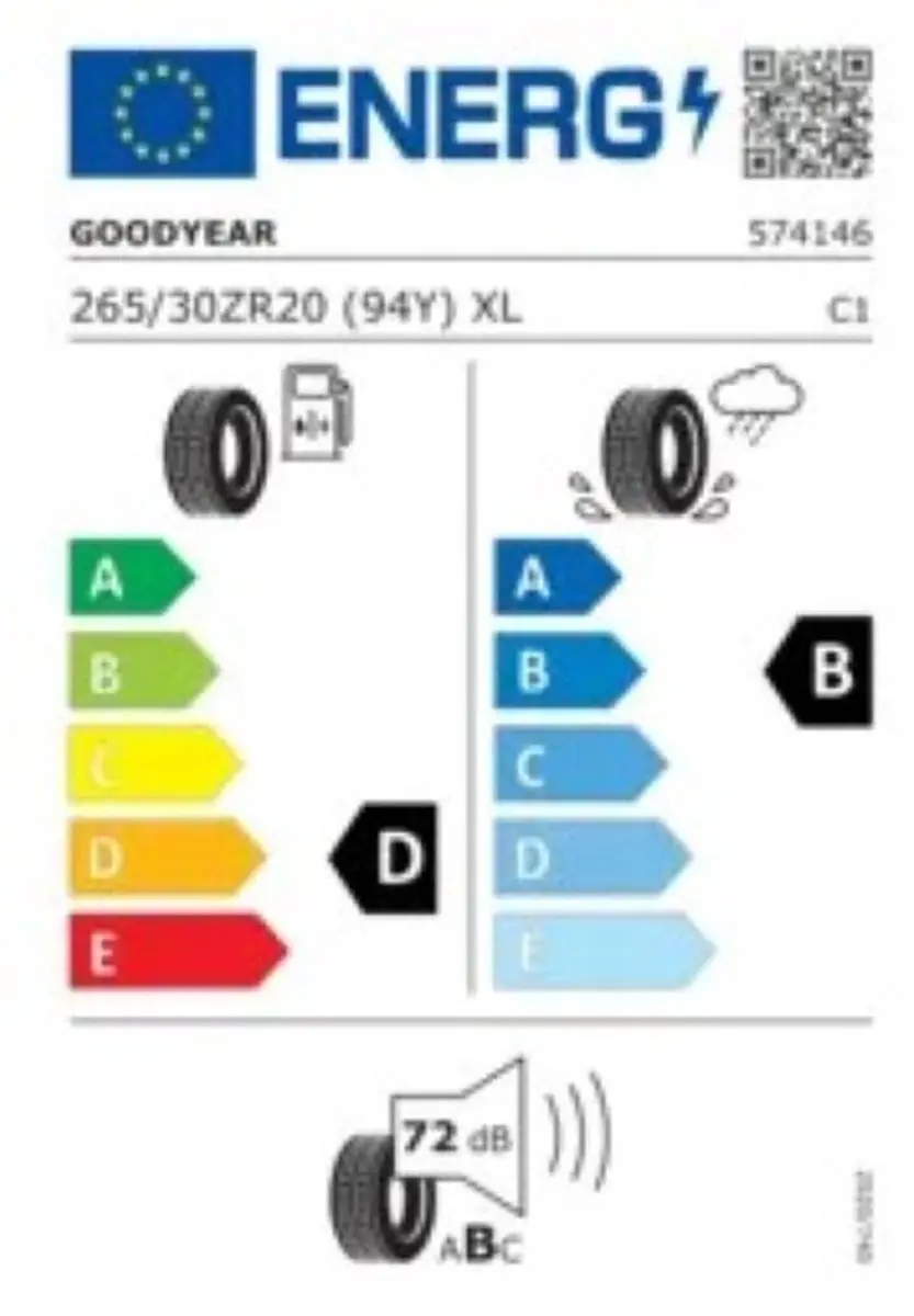 Goodyear Eagle F1 Supersport R 265/30 ZR20 94Y XL