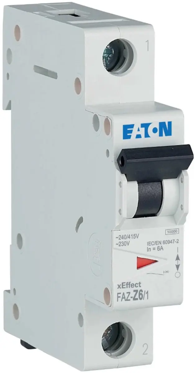 Eaton Leidingbeveiligingsschakelaar 6A 1P Z - 278623 - afbeelding 3 van 3