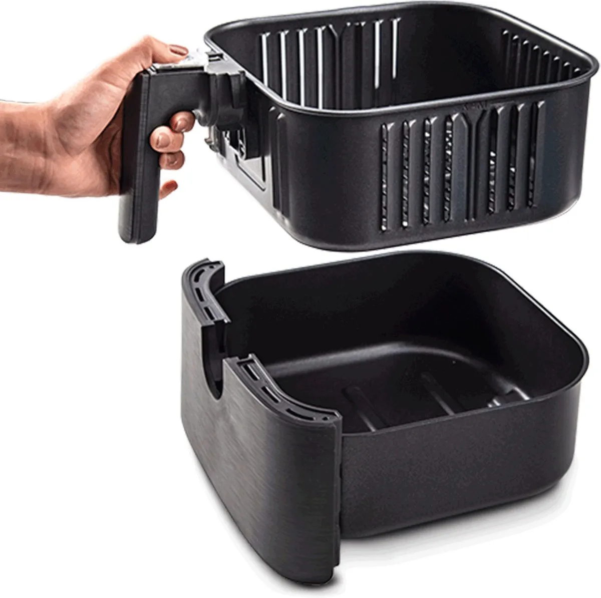 Cosori XL Airfryer 5.5L - 1700W - 11 Programma's - Zwart