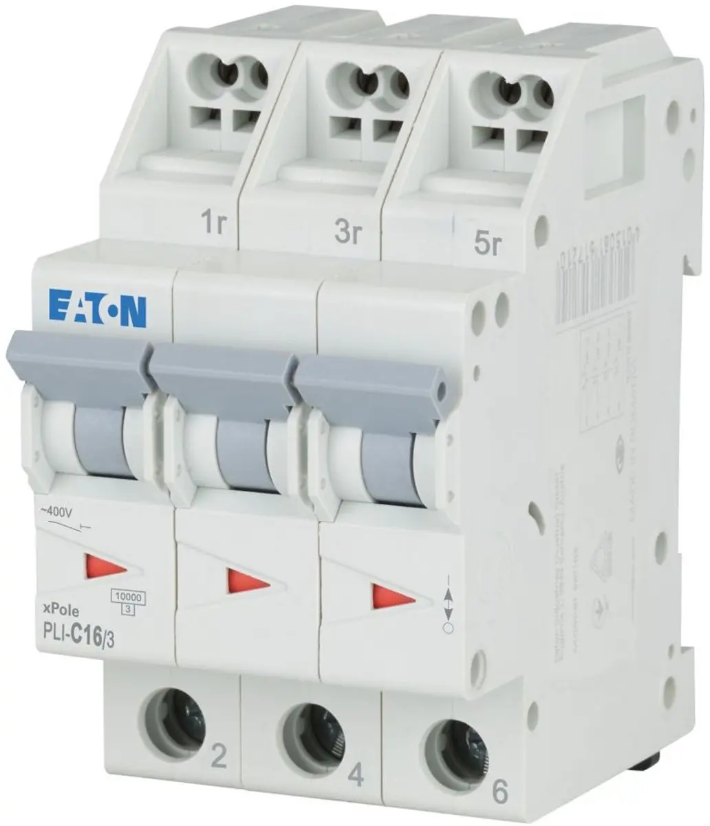 Eaton Installatieautomaat 16A 3p C-karakteristiek 101321