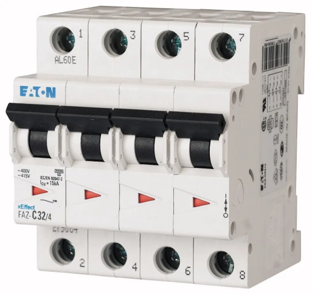 Eaton Vermogensautomaat 279049 4P 2A C