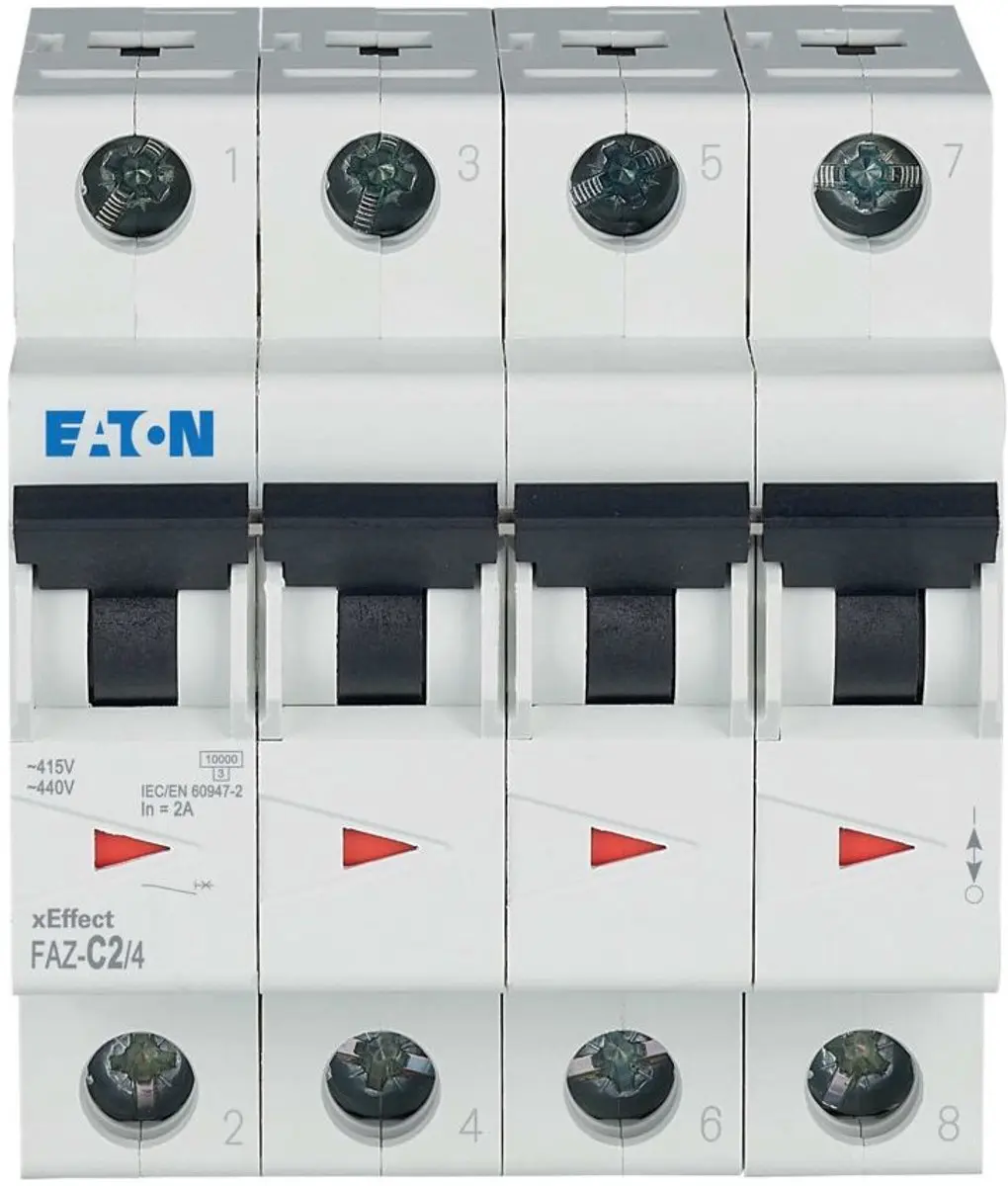 Eaton Vermogensautomaat 279049 4P 2A C