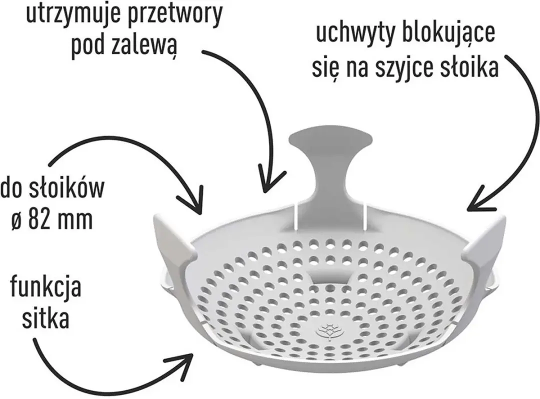 Browin Fermentatie Groentepers 82mm - Wit