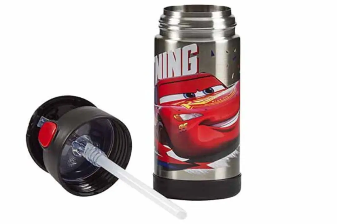 Cosy&Trendy Funtainer Disney Cars Drinkfles 350ml - Zwart