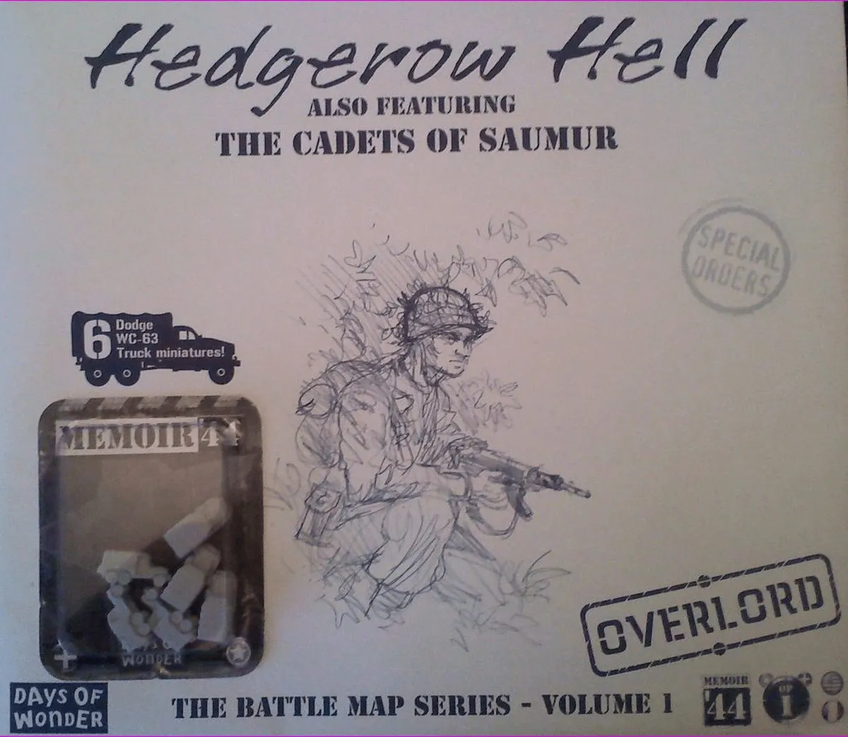 Asmodee Memoir '44 Hedgerow Hell Uitbreiding - Bordspel
