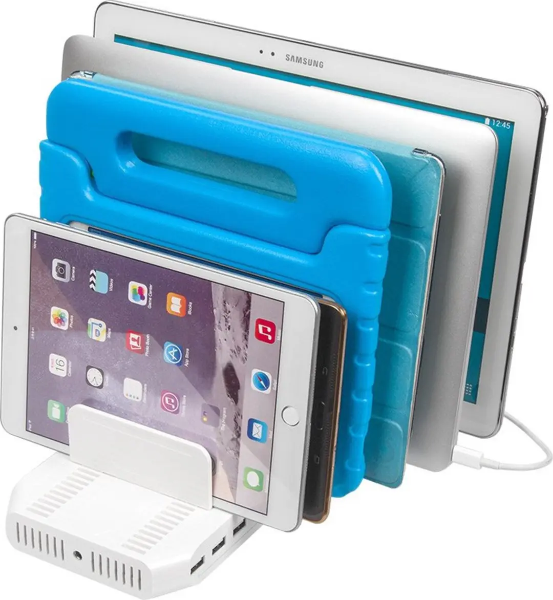 Unitek Oplaadstation Multifunctionele Hub - 10x USB Wit