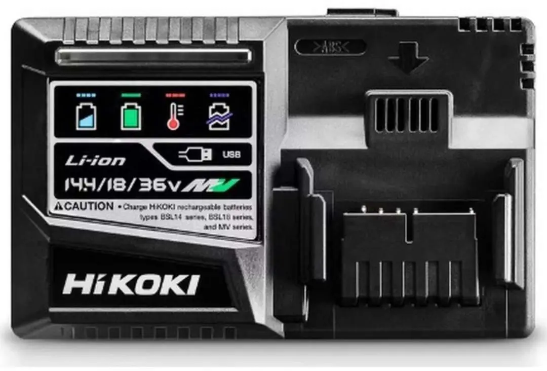 Hikoki UC18YSL3W0Z Acculader - 14,4-36V Lithium-ion