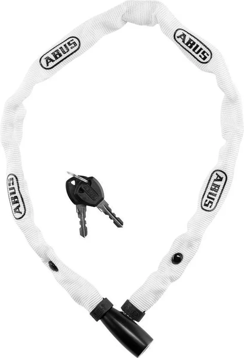 ABUS Kettingslot 1500/60 Web White SL56921