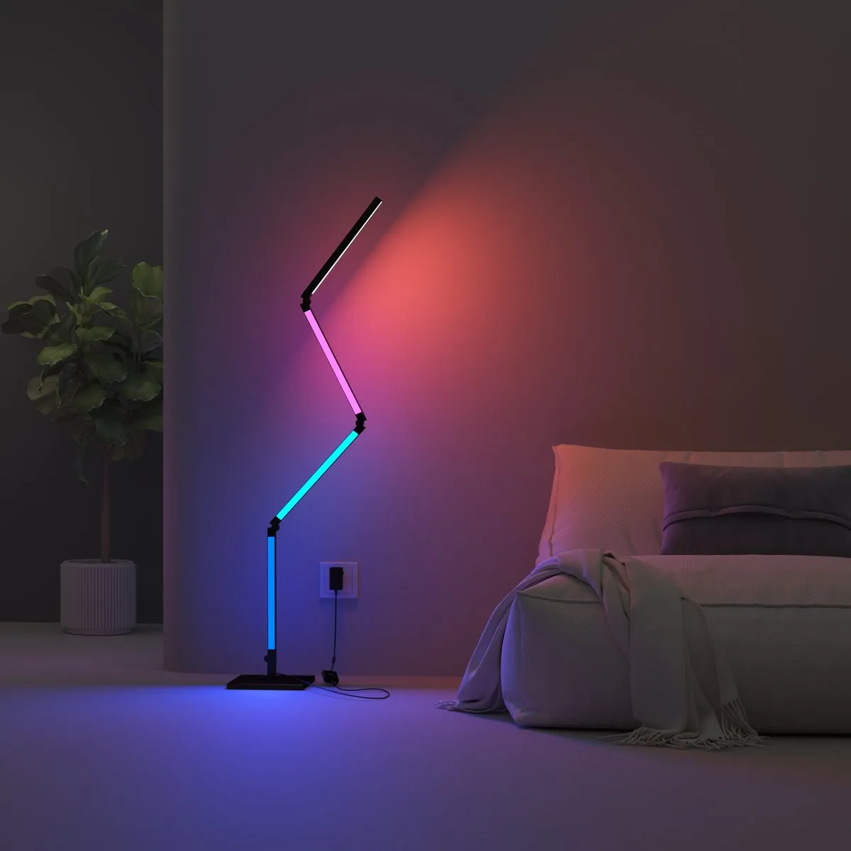 Calex Slimme LED Vloerlamp RGBW
