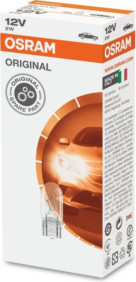 Osram Autolamp Blanc - 10 Stuks