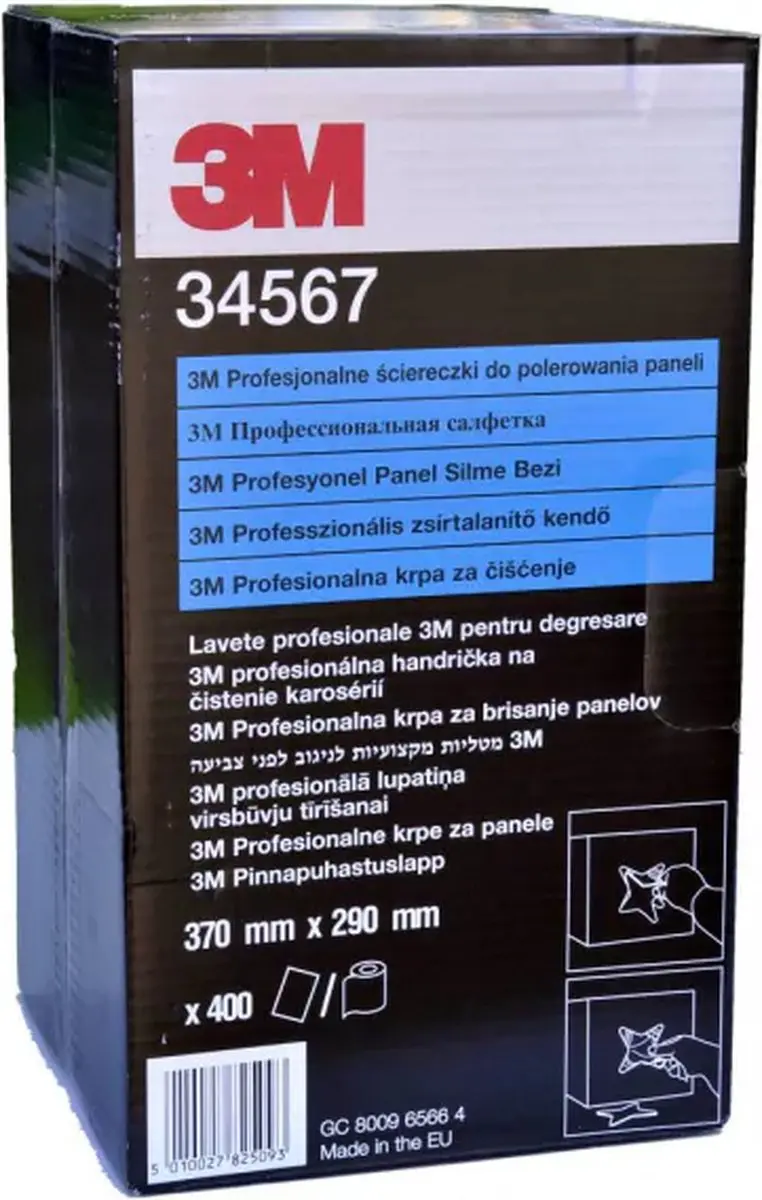 3M Ontvettingsdoeken Pluisvrij - 400 Stuks
