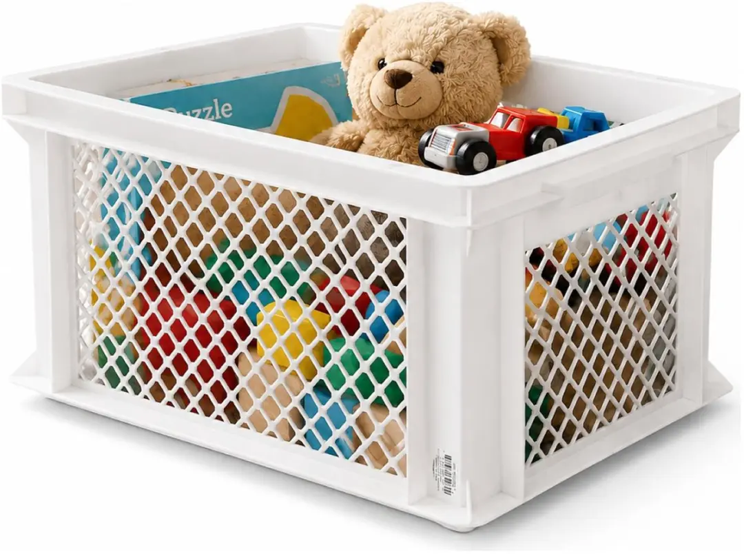 Bellatio Design Opbergbox Wit 40x30x22cm