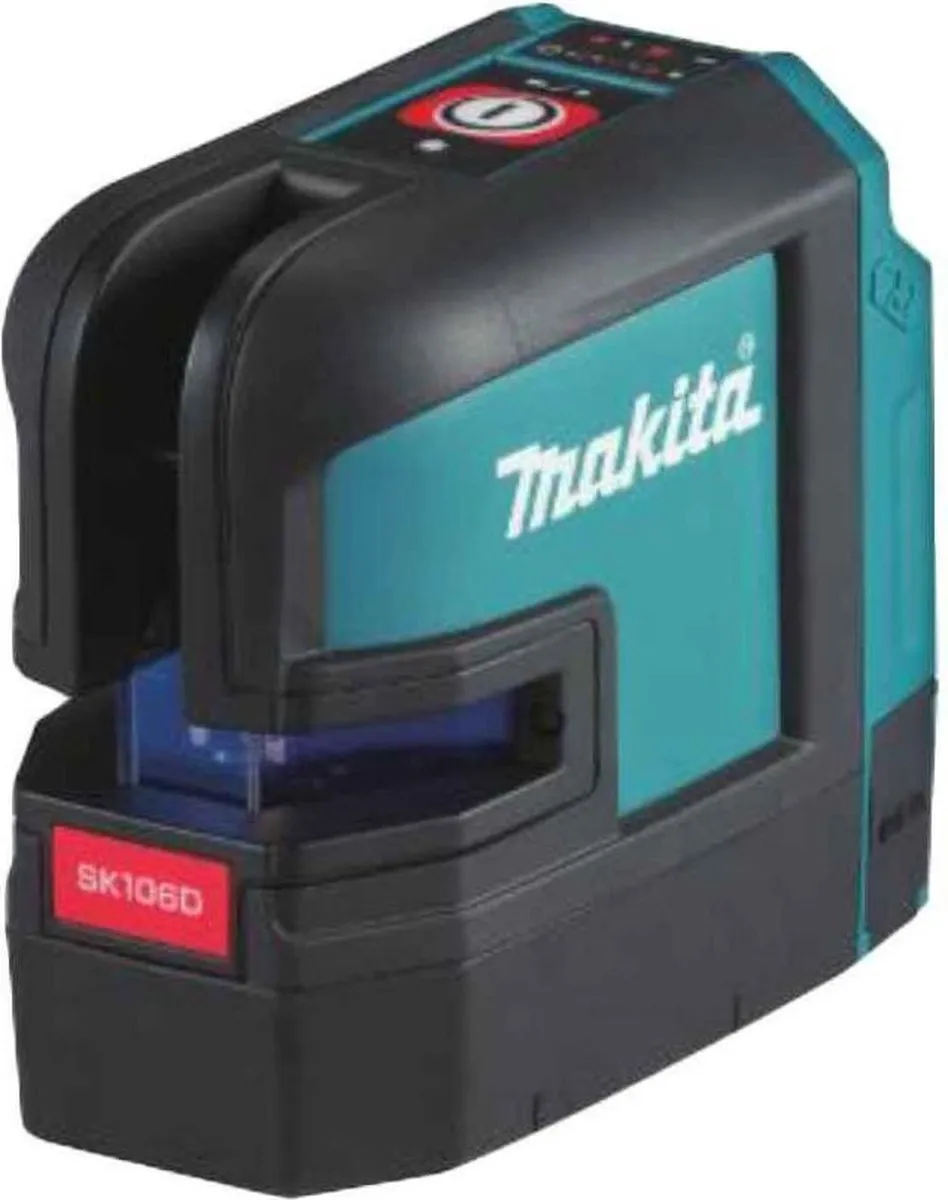 Makita SK106DZ Kruislijnlaser - 2 Lijnen 25m - Rood
