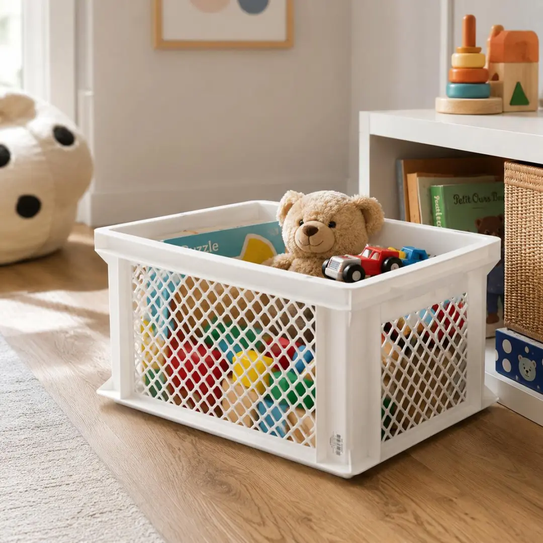 Bellatio Design Opbergbox 26L - 2x - Wit - 40x30x22cm