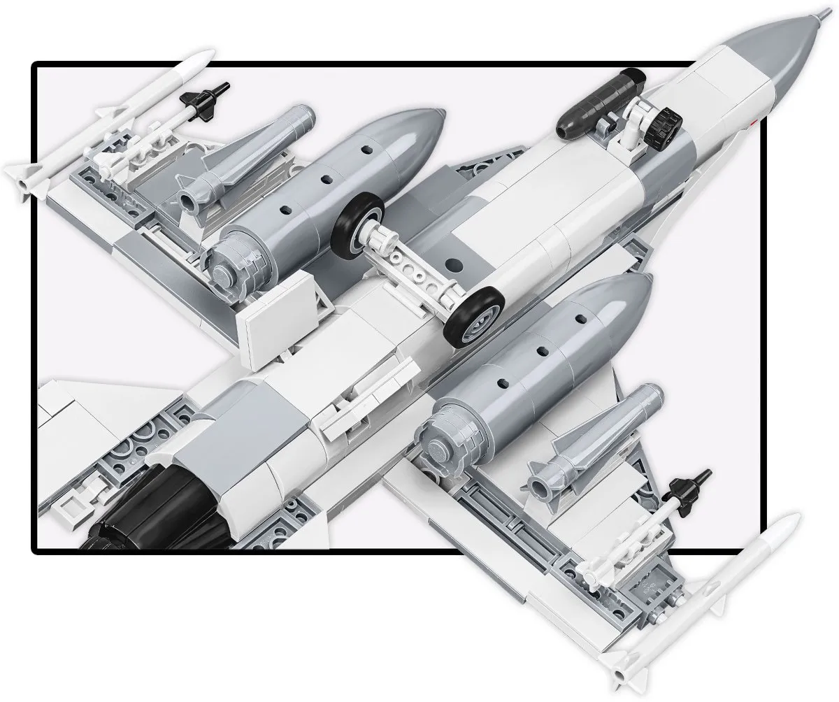 Cobi 5910 F-16C Falcon - 460 Stukken - Grijs/Wit