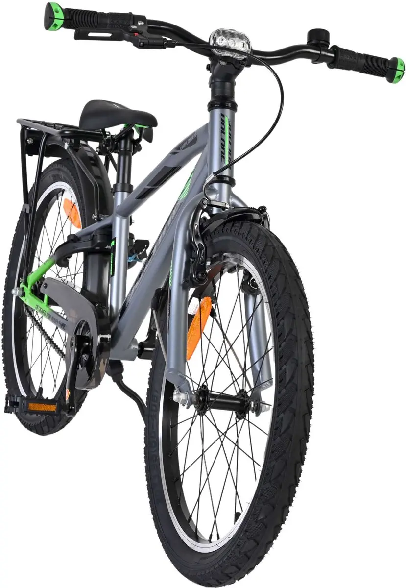 Volare Explorer Kinderfiets 20 inch - 1 Versnelling - Donkergrijs
