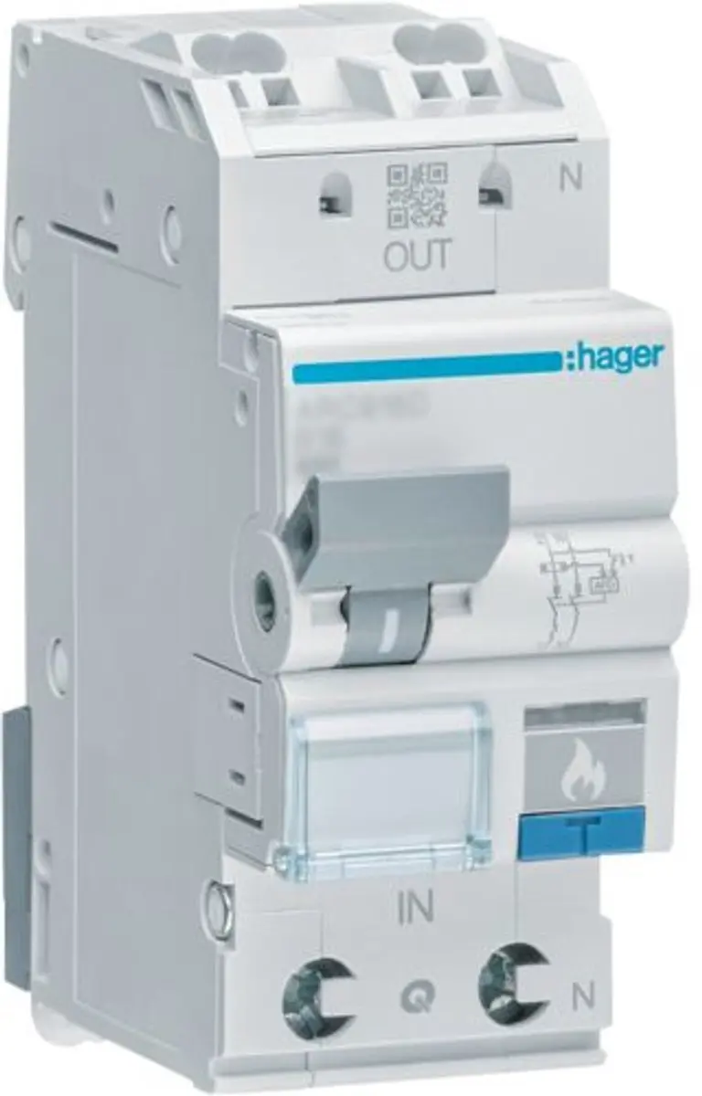 Hager ARC966D Brandbeveiliging Switch 2-polig 16A
