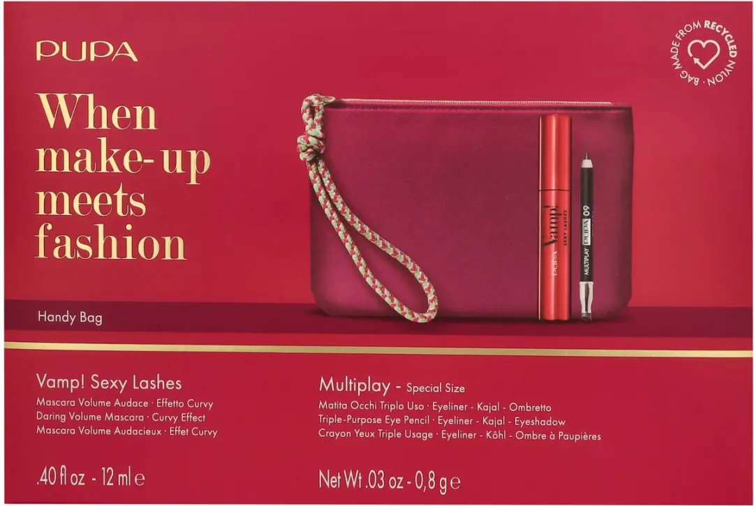 Pupa Milano Vamp! Sexy Lashes Makeup Set - Mascara & Pen - 12,8ml
