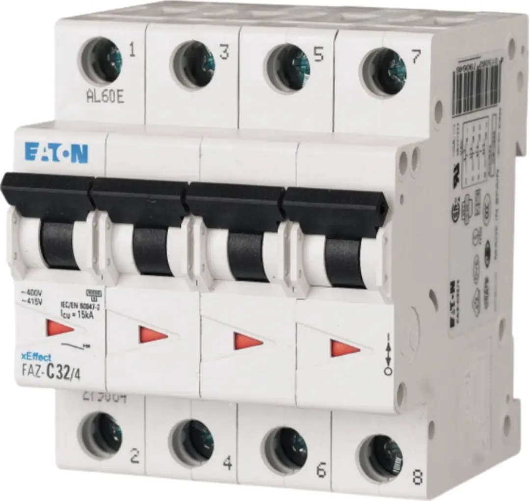 Eaton Vermogensschakelaar 25A 4P D 279086