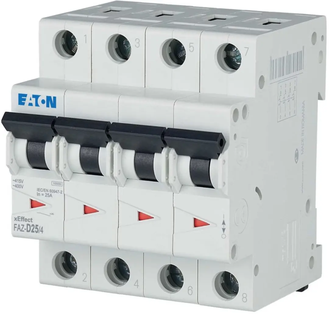 Eaton Vermogensschakelaar 25A 4P D 279086