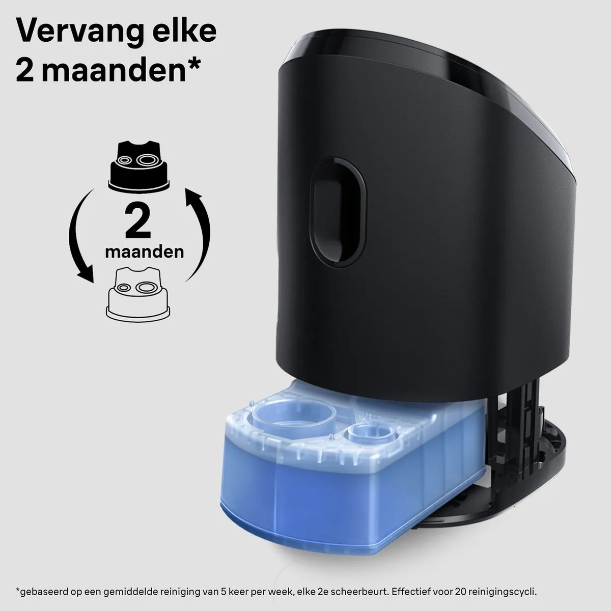 Braun 3-in-1 ShaverCare SmartCare Center Navulpatronen - 8 Stuks