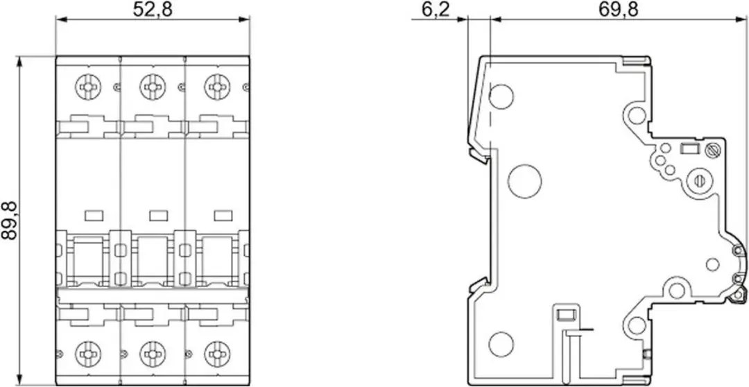Siemens 5SY43167 Zekeringautomaat 16A - Grijs