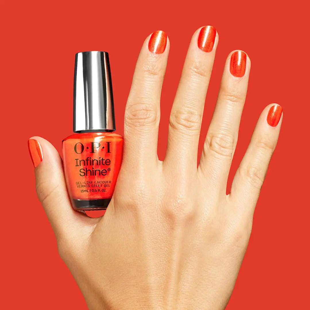 O.P.I. Infinite Shine Shock Em Orange Nagellak 15ml