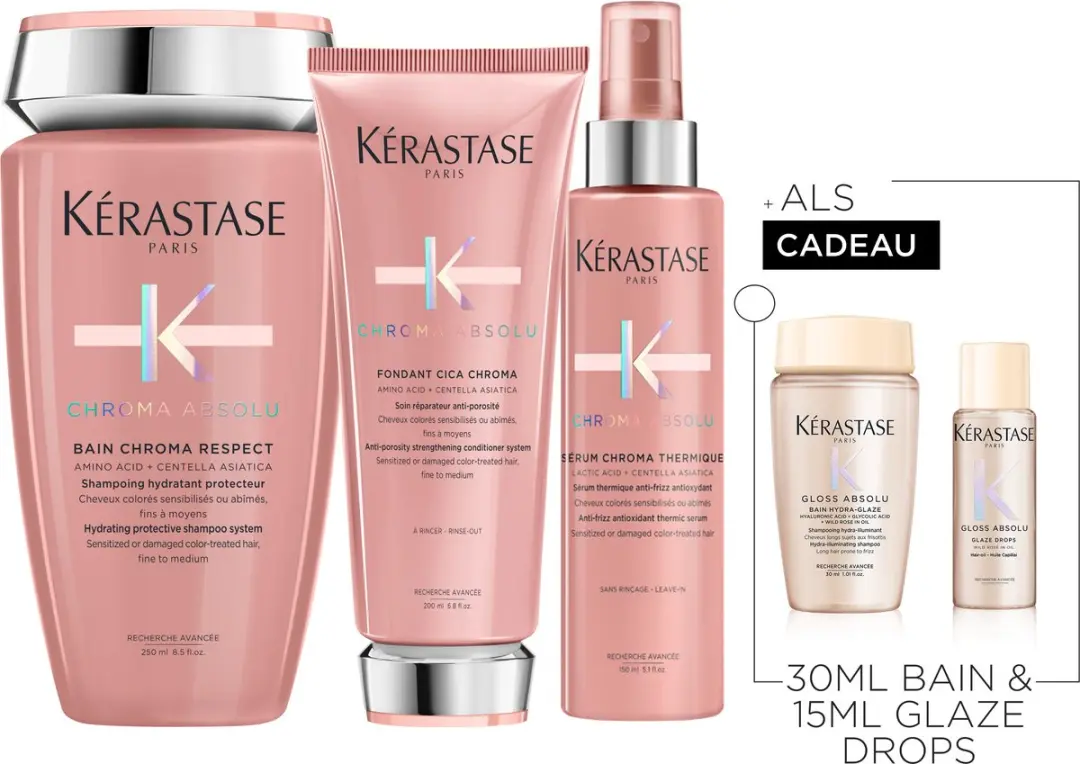Kérastase Chroma Absolu Trio + Haarverzorging 675ml