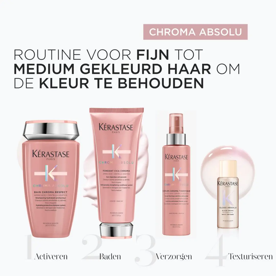 Kérastase Chroma Absolu Trio + Haarverzorging 675ml - Gekleurd haar