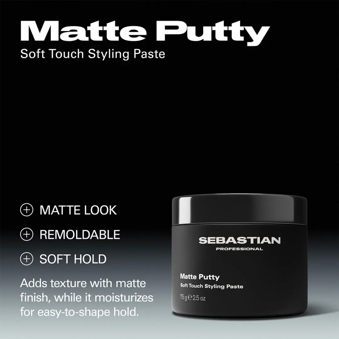 Sebastian Professional Matte Putty Paste 75g